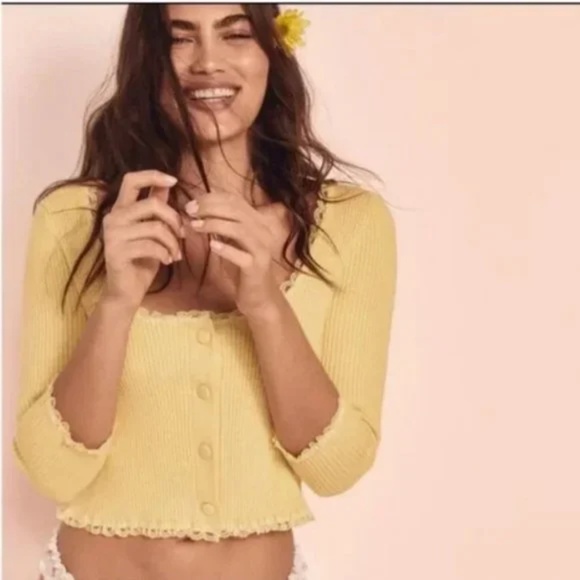 For Love or Lemons Jolie Cardigan - Picture 4 of 8